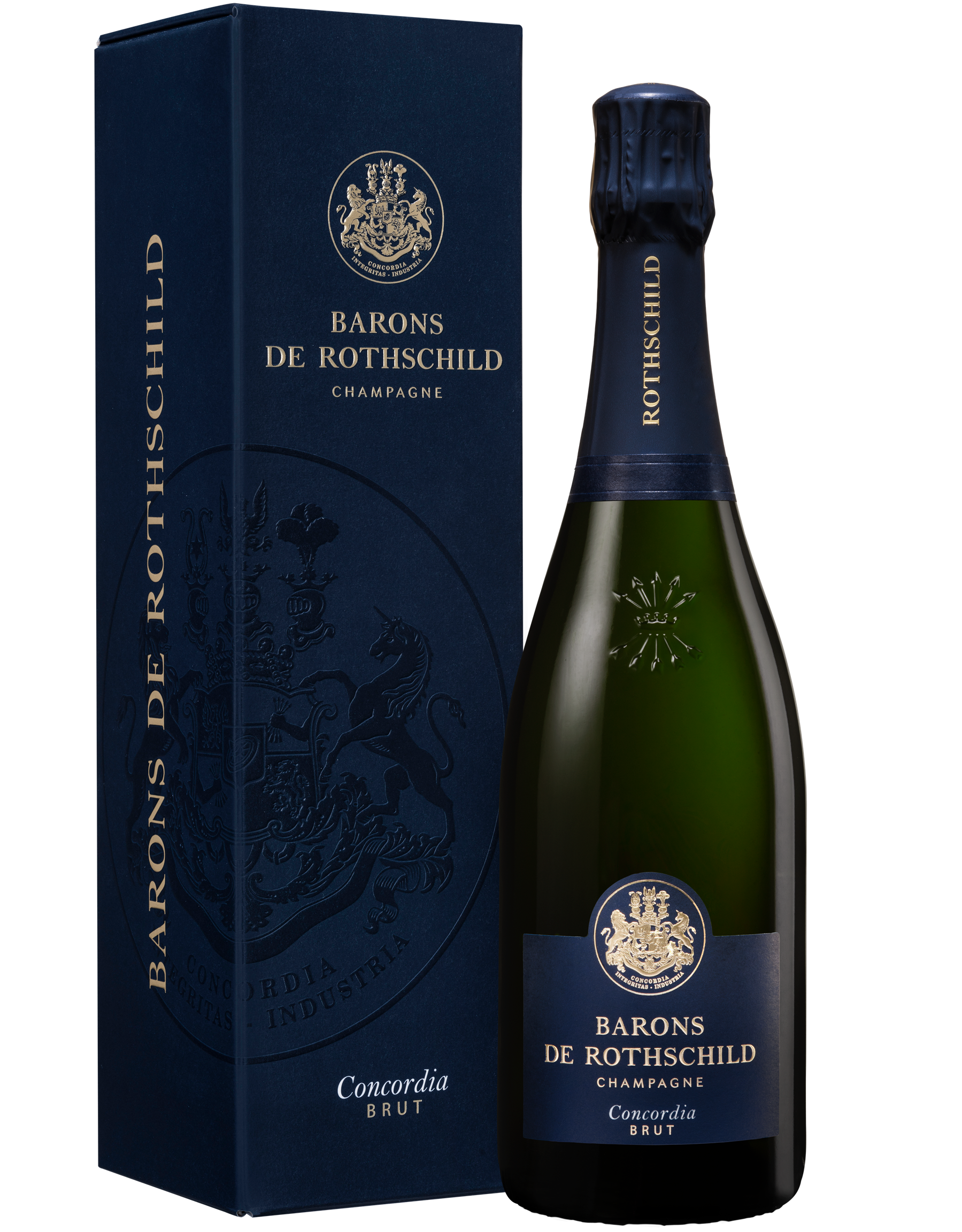 Champagne Barons de Rothschild Concordia Brut NV in Gift Box