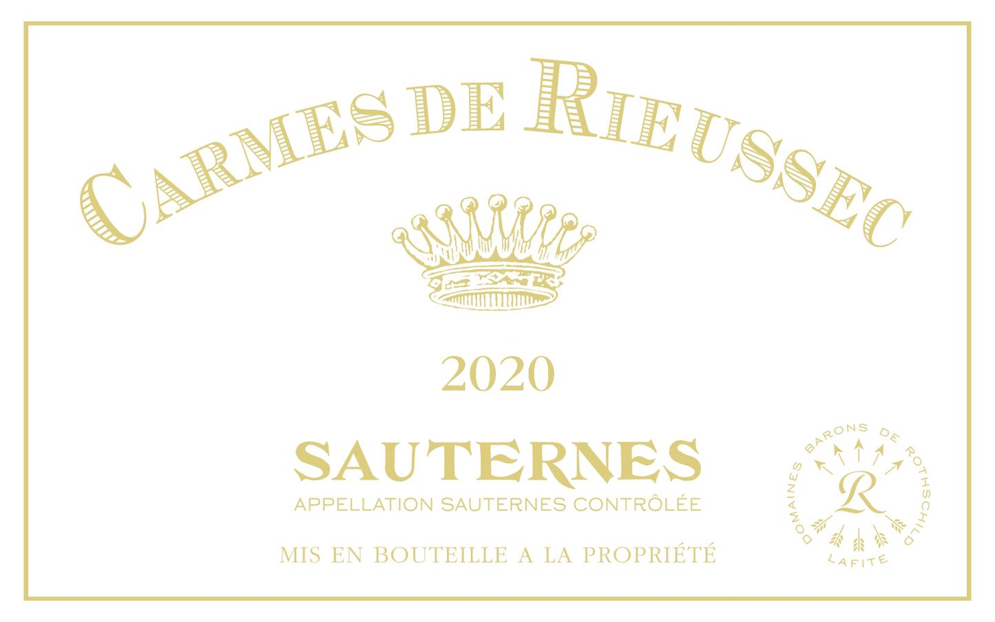Carmes de Rieussec 75cl 2020