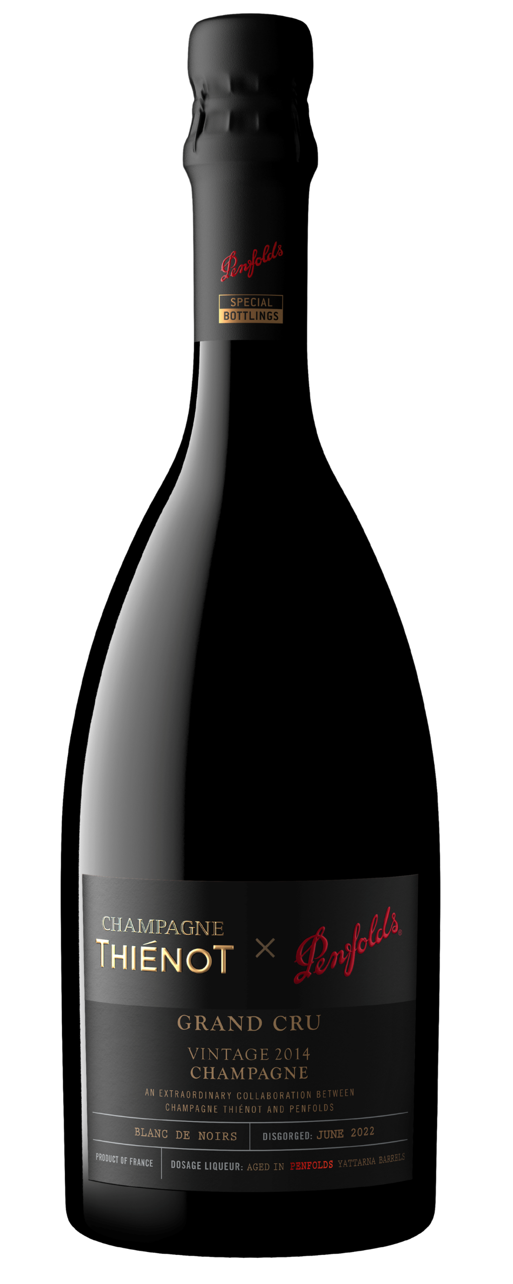 Champagne Thiénot X Penfolds Grand Cru Blanc de Noirs 2014