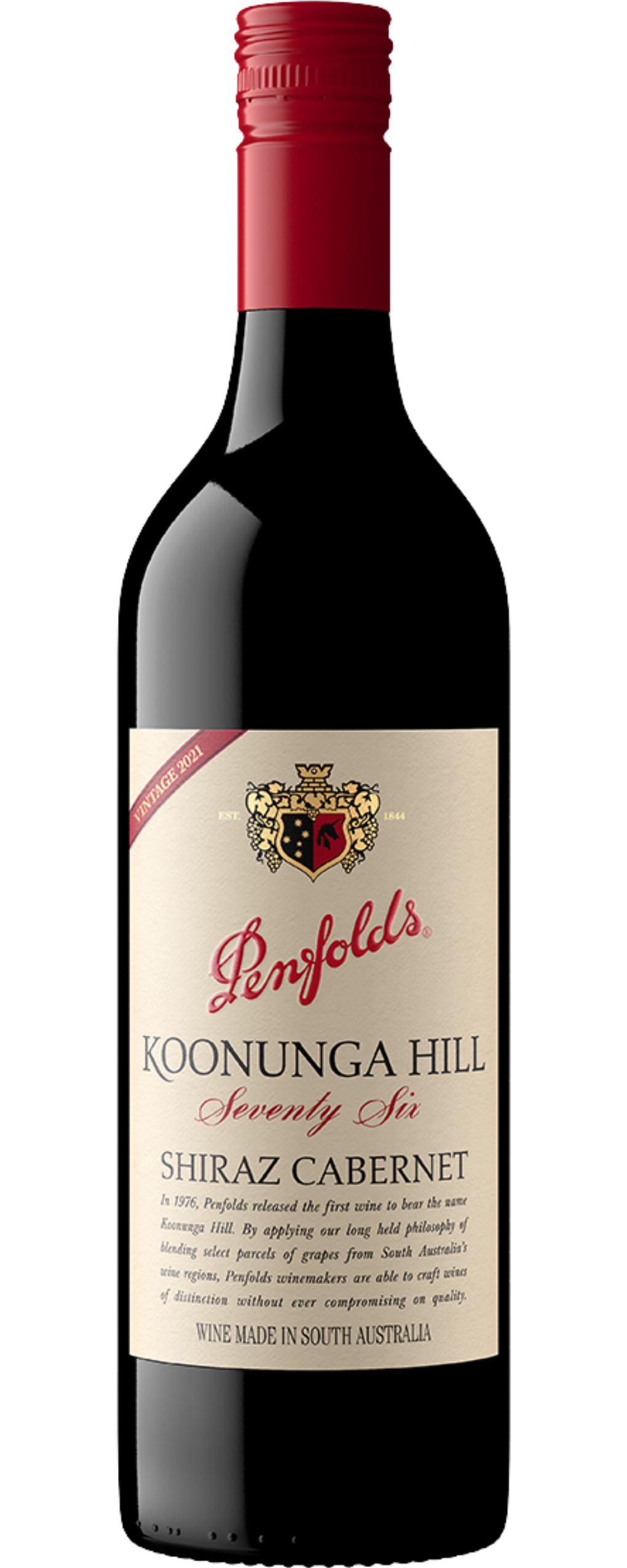 Penfolds Koonunga Hill Seventy Six Shiraz Cabernet 2021