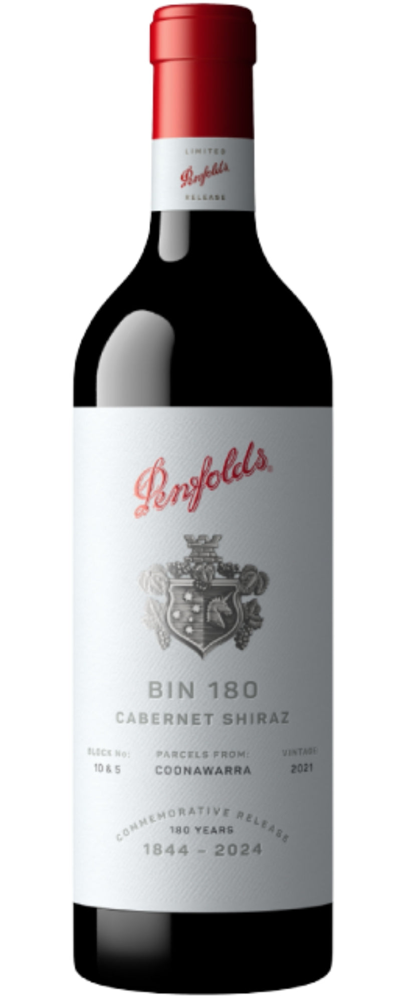 Penfolds Bin 180 Cabernet Shiraz 2021
