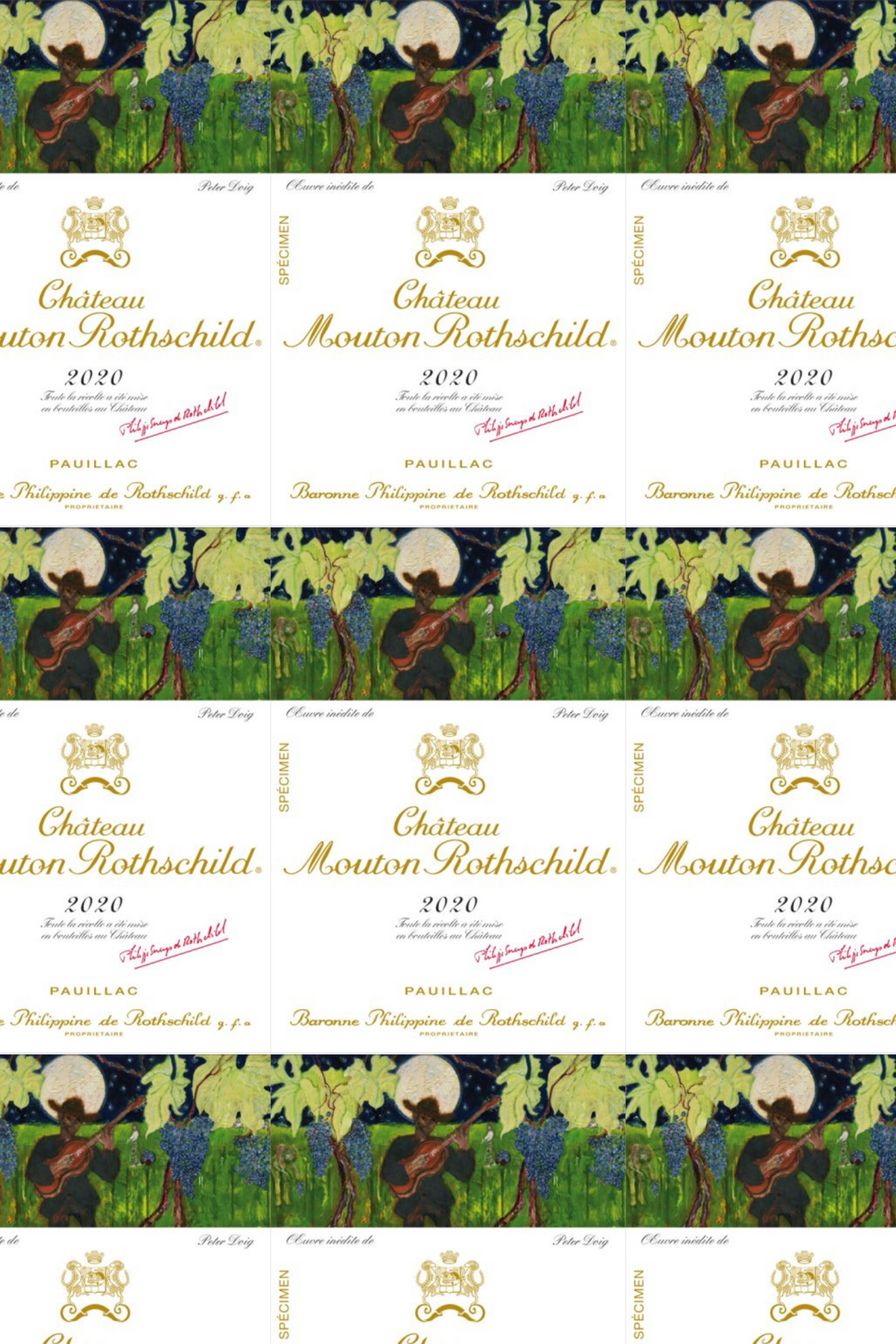 Château Mouton Rothschild 2020 - Label Reveal!
