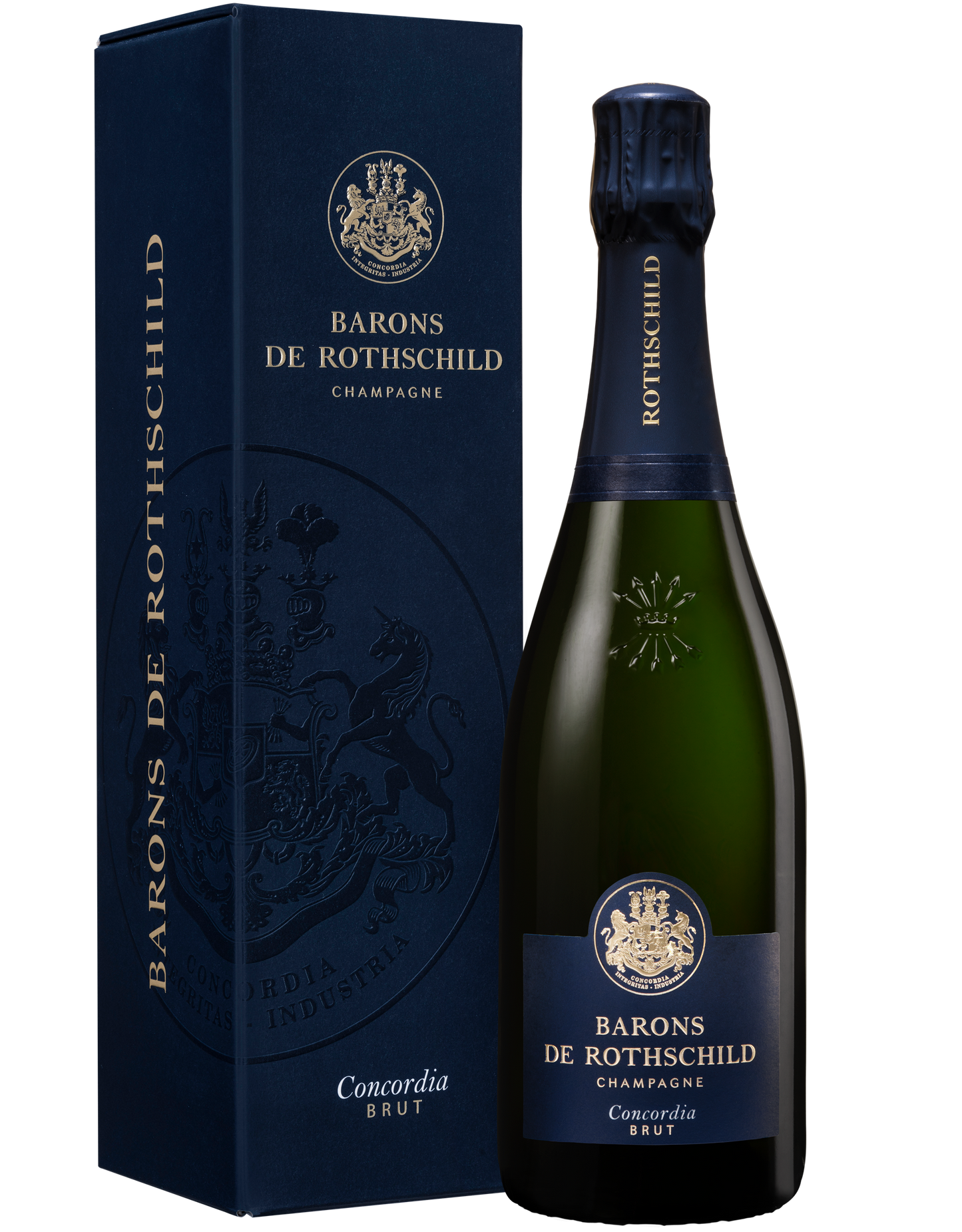 Champagne Barons de Rothschild Concordia Brut NV in Gift Box