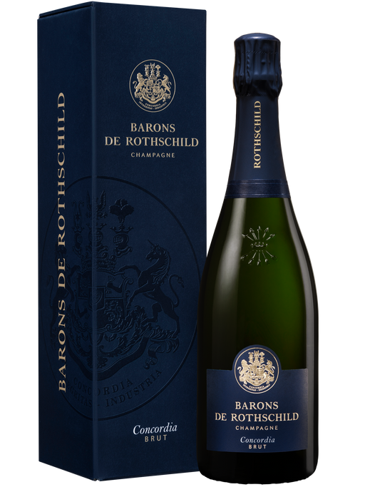 Champagne Barons de Rothschild Concordia Brut NV in Gift Box