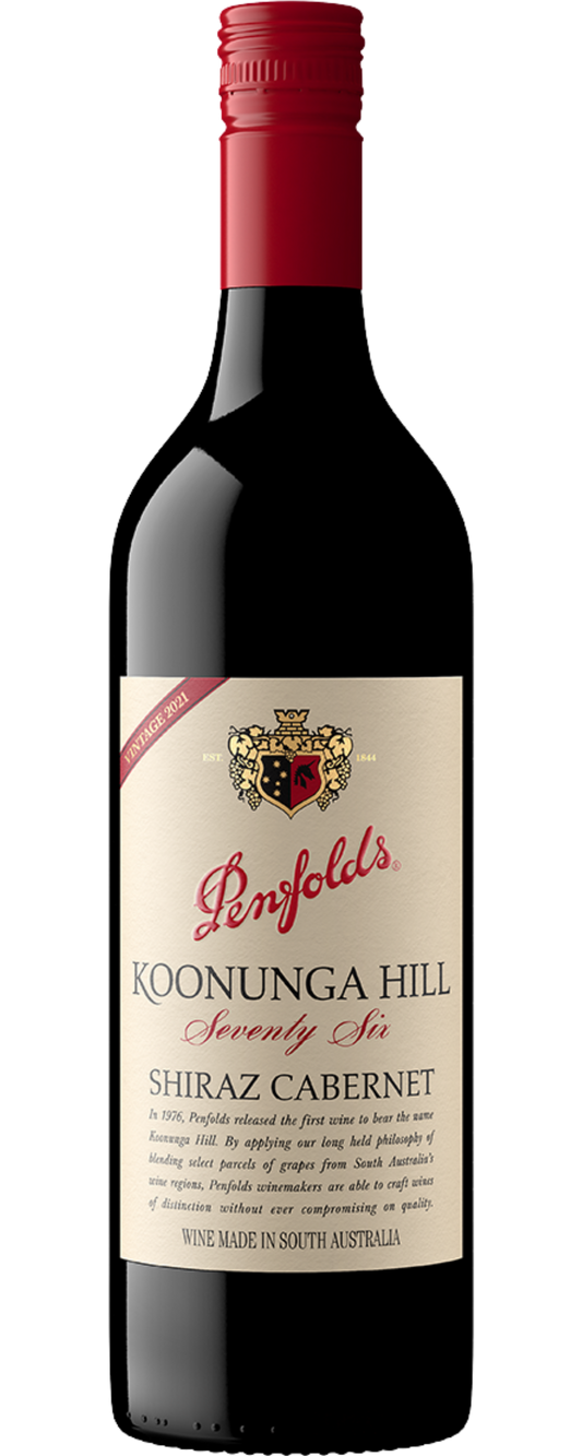 Penfolds Koonunga Hill Seventy Six Shiraz Cabernet 2021