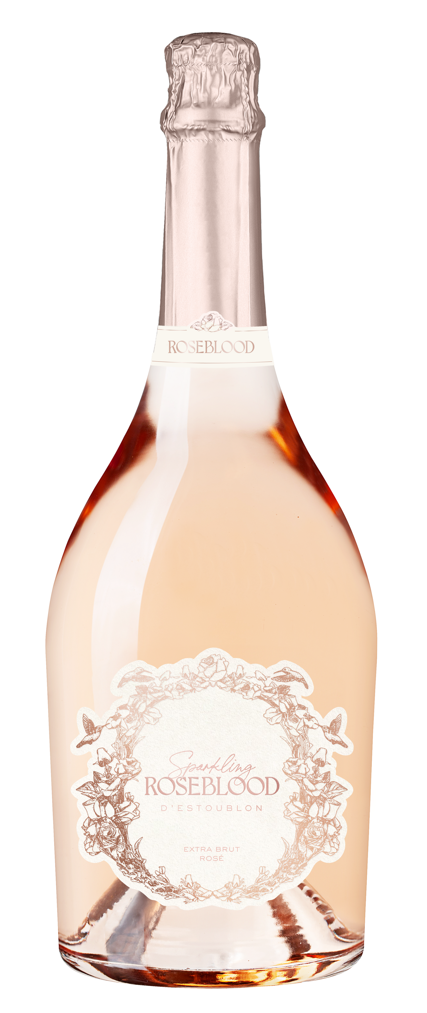 Sparkling Roseblood d'Estoublon, Rose Extra Brut NV