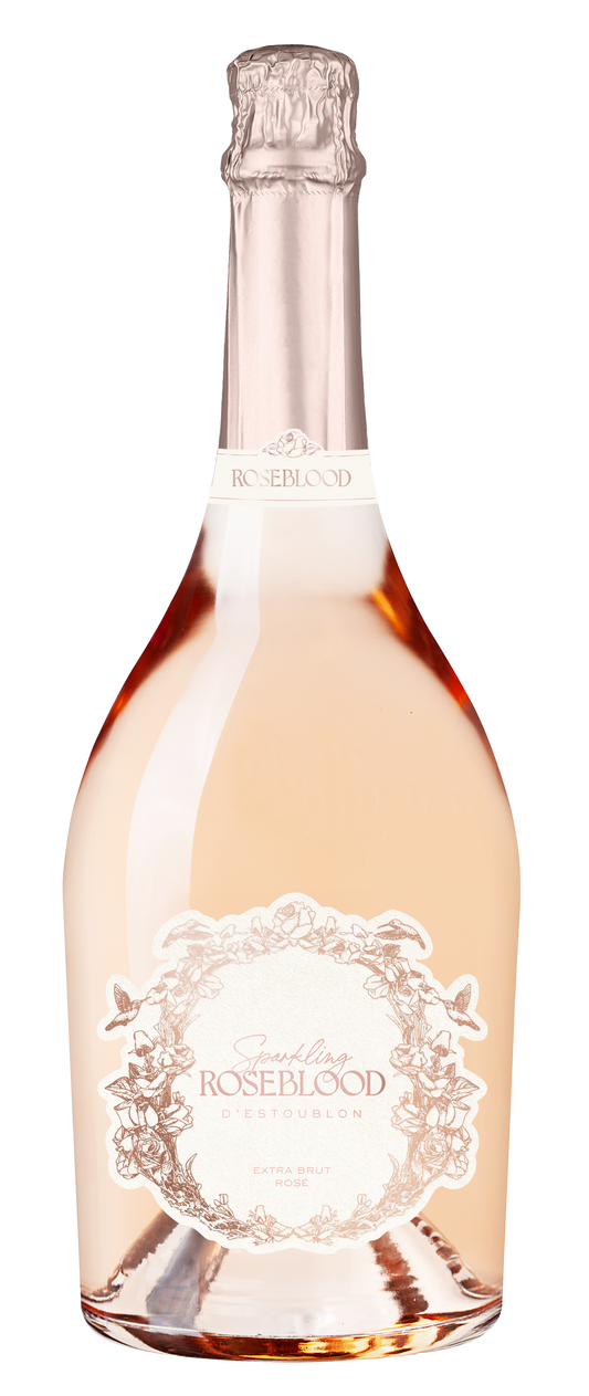 Sparkling Roseblood d'Estoublon, Rose Extra Brut NV